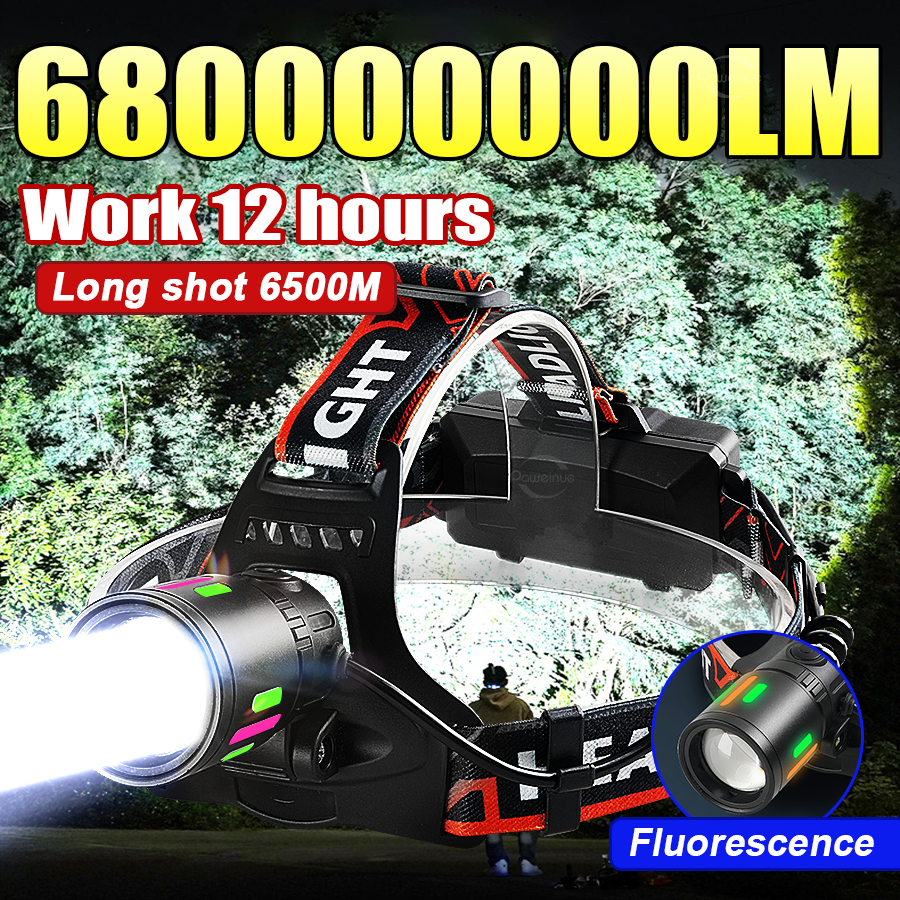 Headlamp Tactical Bright - Ultra Bright Rechargeable Led Headlamp Long
