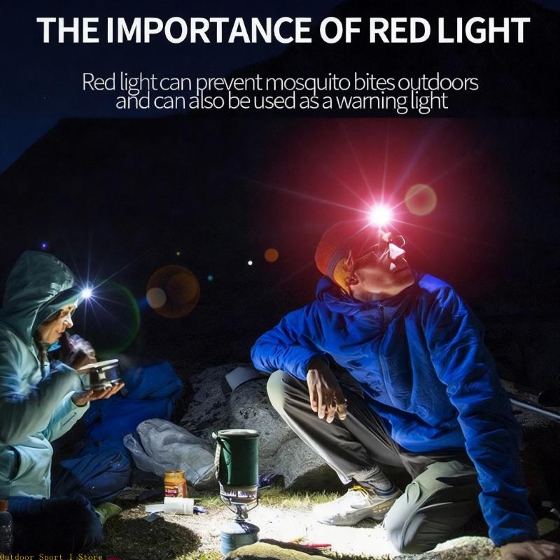 Headlamp Tactical Bright - A0KA Regulable Head Work Light With