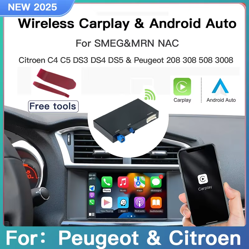 Trail Camera Infrared - For Peugeot Citroen Wireless Carplay adapter