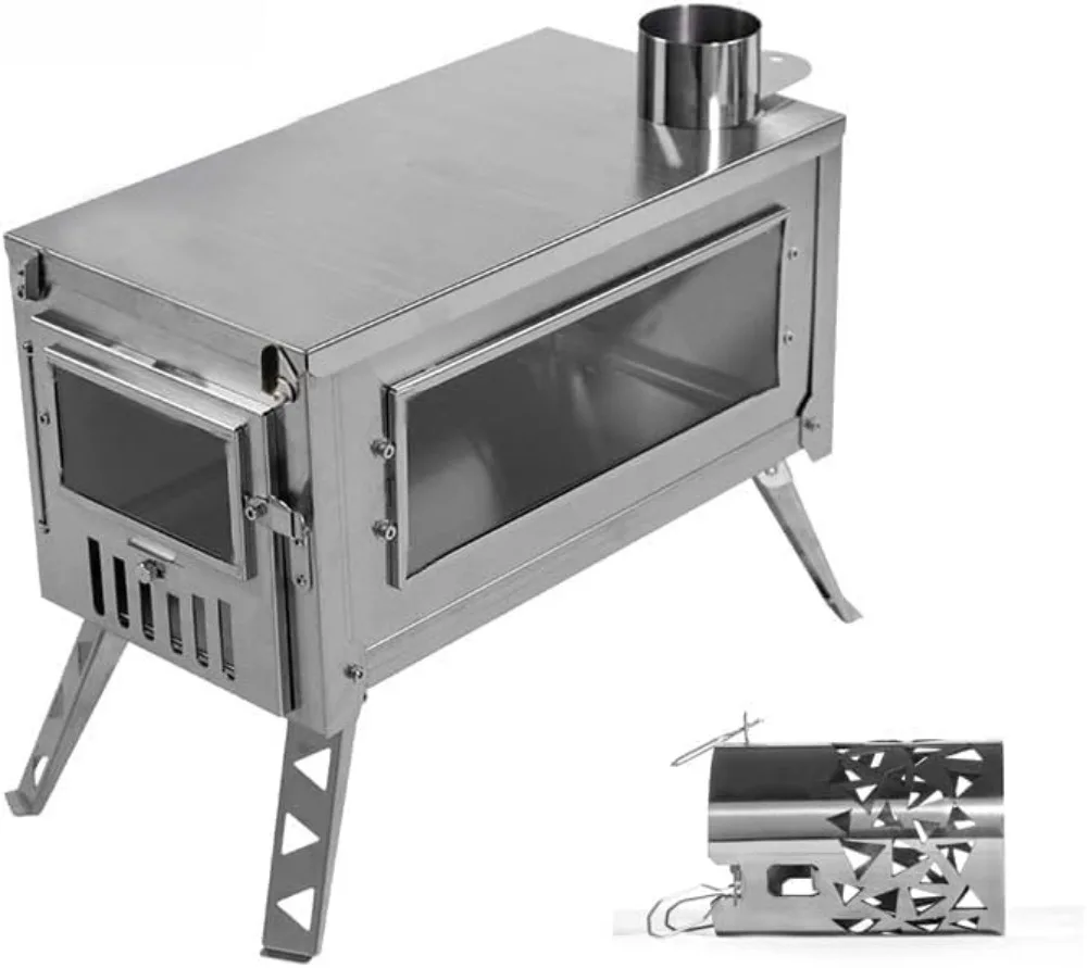 Outdoor Hunting Heater - Portable Wood Burning Stove Tent Heater
