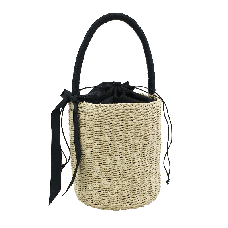 Bow Stringer Tool - Handmade Women's Handbag Bucket Straw Bag