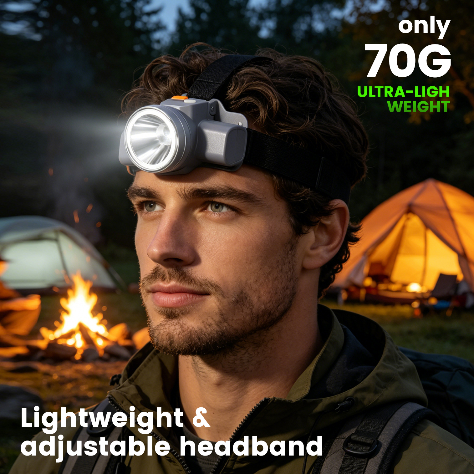 Super Bright Led Flashlight, L - مراجعة Headlamp Tactical Bright وسعره