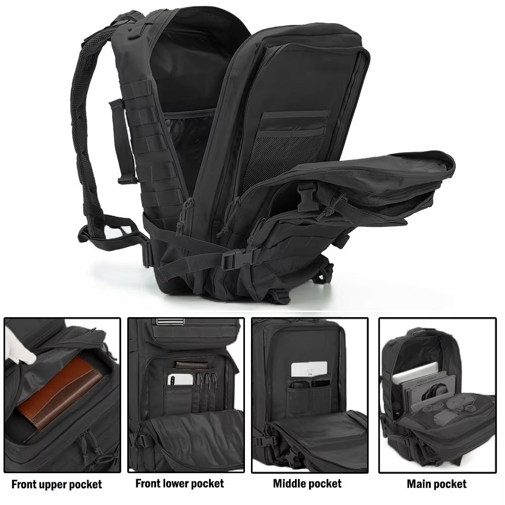 30L/50L Man Tactical Backpacks - مراجعة Outdoor Hunting Equipment وسعره