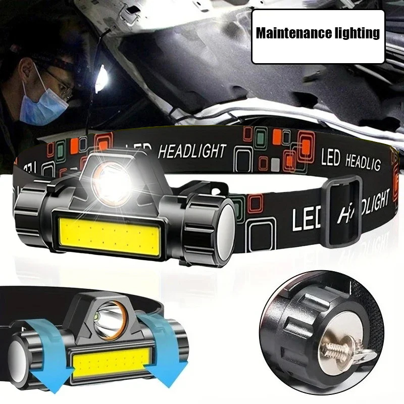Ultra Bright LED Flashlight Re - مراجعة Headlamp Tactical Bright وسعره