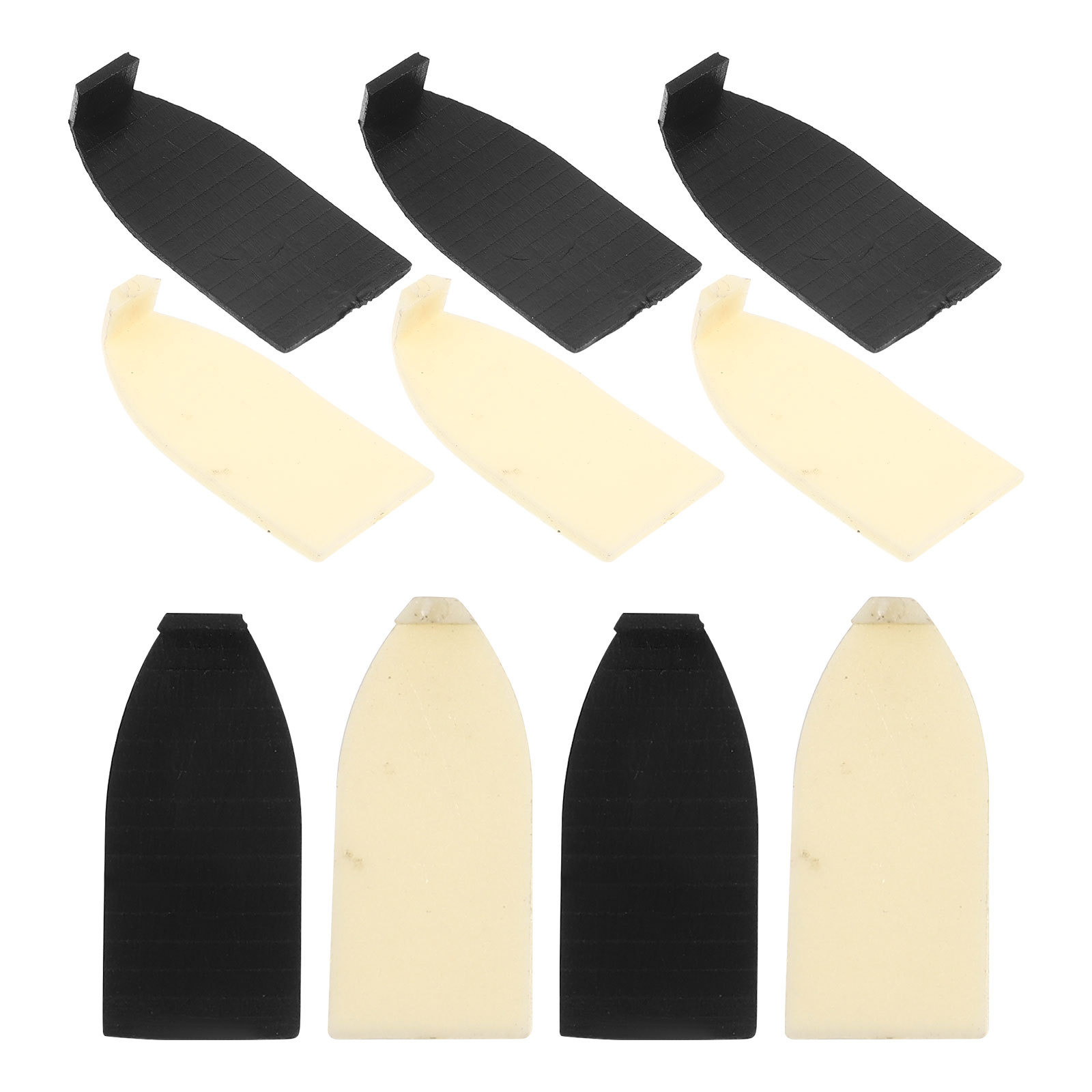 10Pcs Violin Bow Pads Plastic  - مراجعة Bow Stringer Tool وسعره