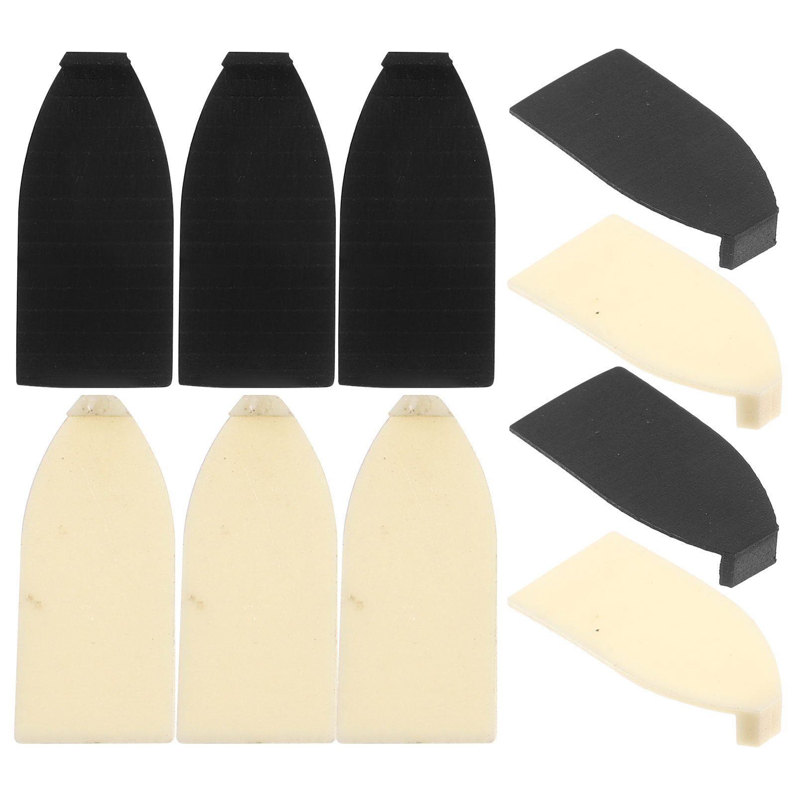 10Pcs Violin Bow Pads Plastic  - مراجعة Bow Stringer Tool وسعره