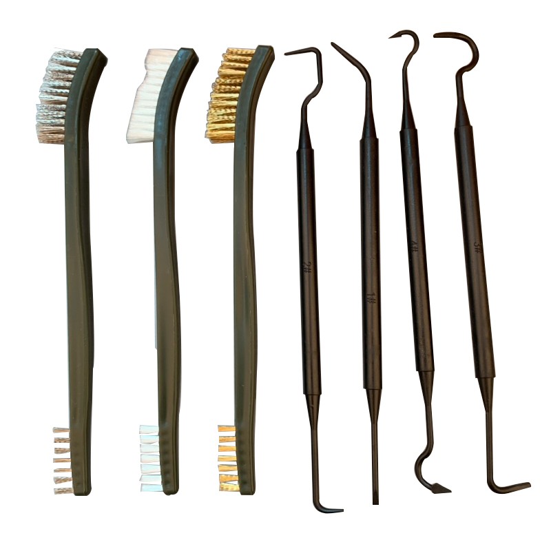 3/4/7 Pcs 1 Set Wire Brush Bor - مراجعة Gun Cleaning Rod وسعره