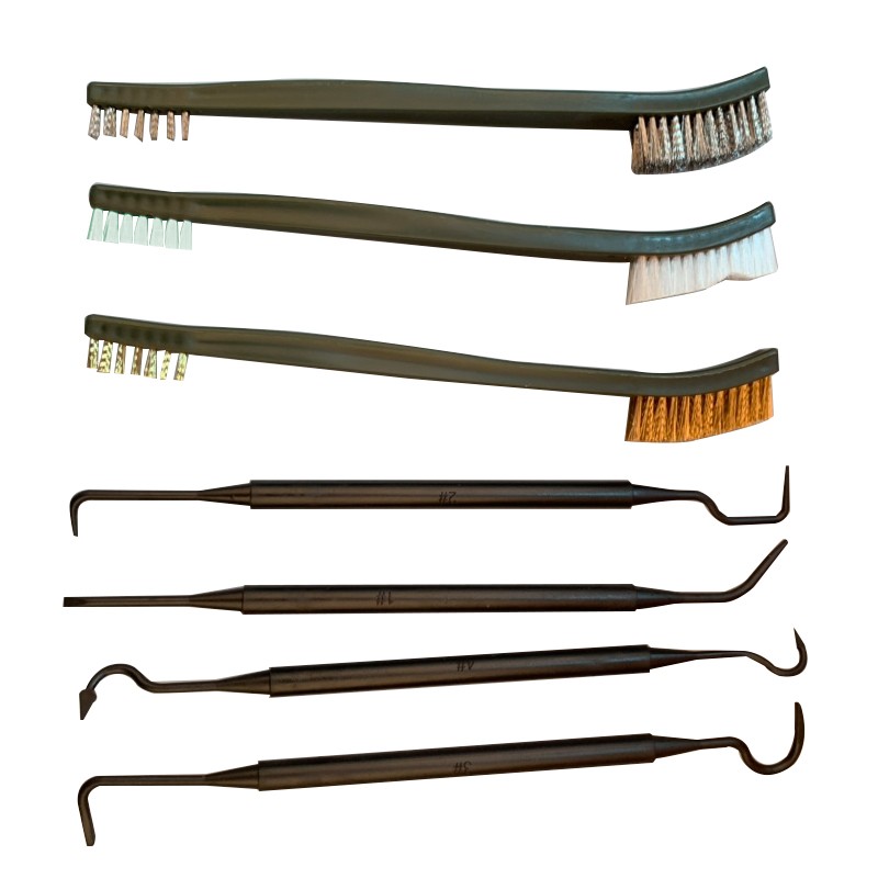 3/4/7 Pcs 1 Set Wire Brush Bor - مراجعة Gun Cleaning Rod وسعره