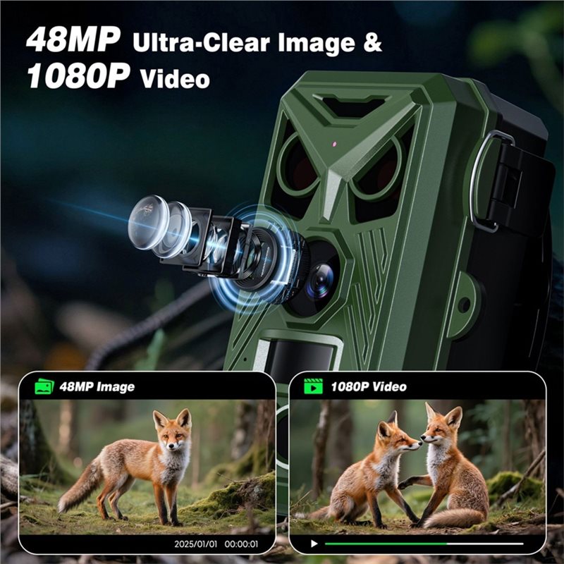 BTLIFE-Wildlife Surveillance 1 - مراجعة Trail Camera Infrared وسعره