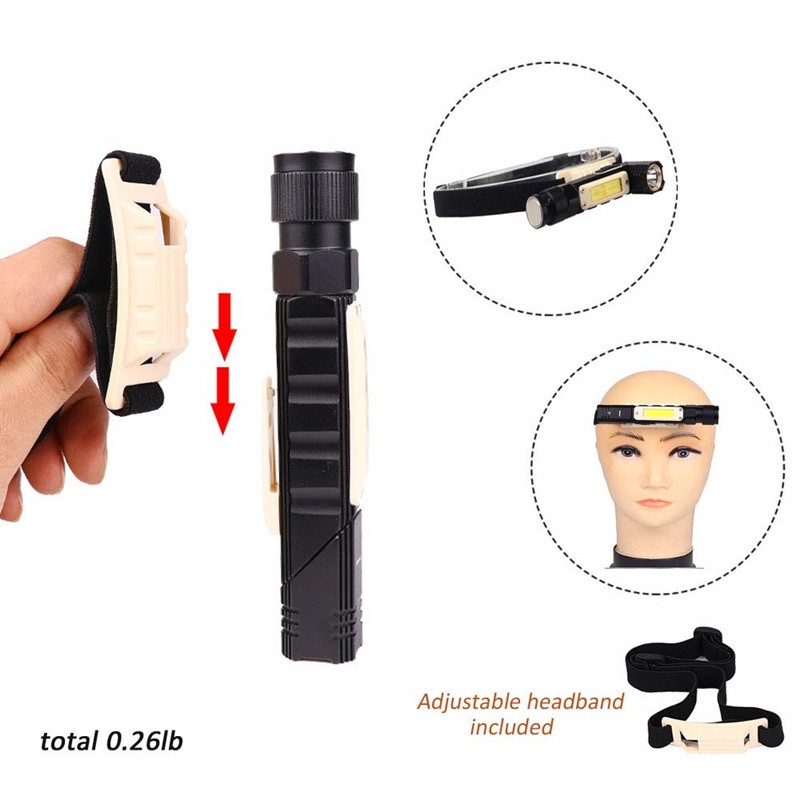 Handfree Tactical Flashlight D - مراجعة Headlamp Tactical Bright وسعره