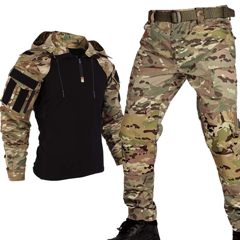 Men's Black Multicam Tactical  - مراجعة Outdoor Hunting Outfit وسعره