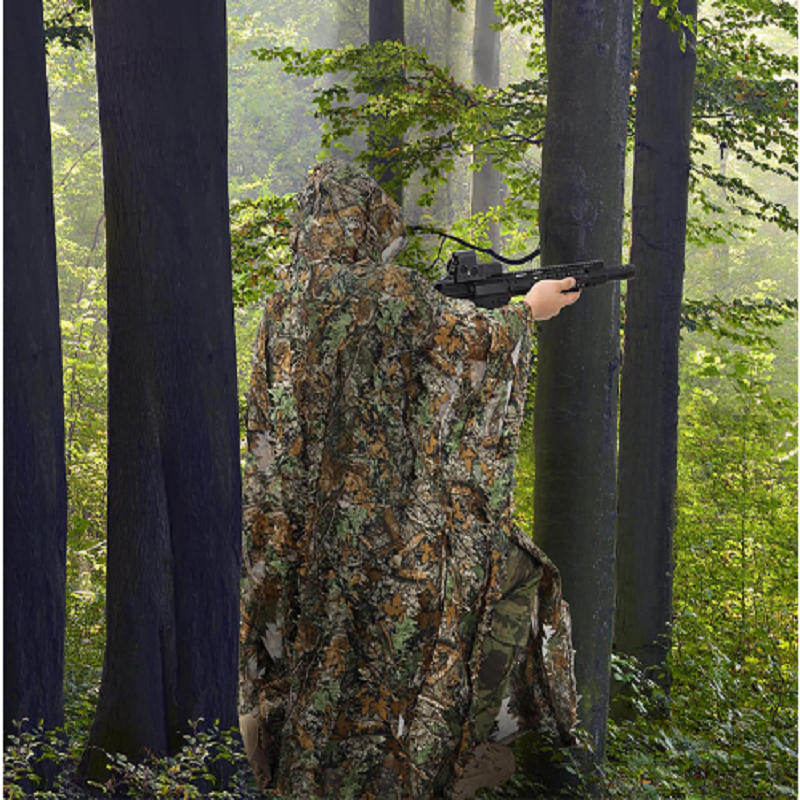 Men Women Kids 3D Leaf Ghillie - مراجعة Outdoor Hunting Outfit وسعره