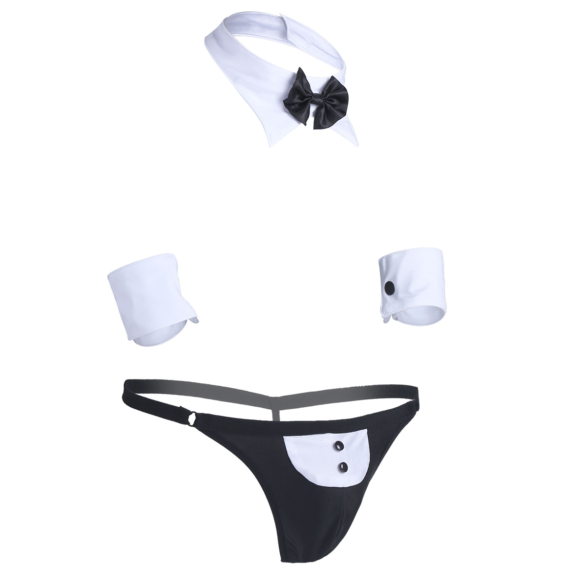 Men Cosplay Waiter Lingerie Se - مراجعة Bow Stringer Tool وسعره