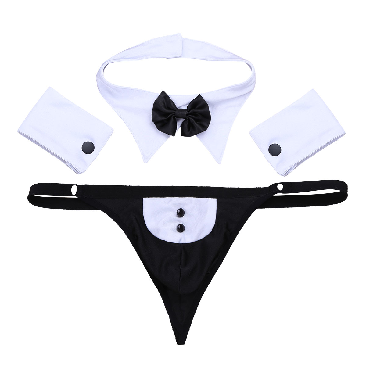 Men Cosplay Waiter Lingerie Se - مراجعة Bow Stringer Tool وسعره
