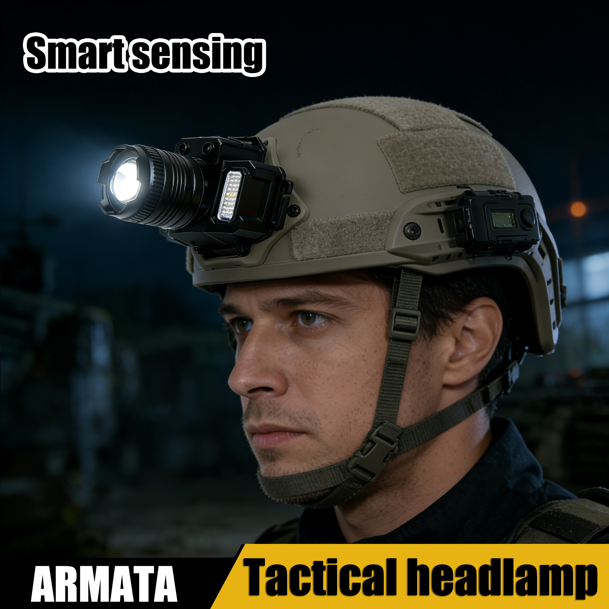 Tactical Smart Sensor Headlamp - مراجعة Headlamp Tactical Bright وسعره