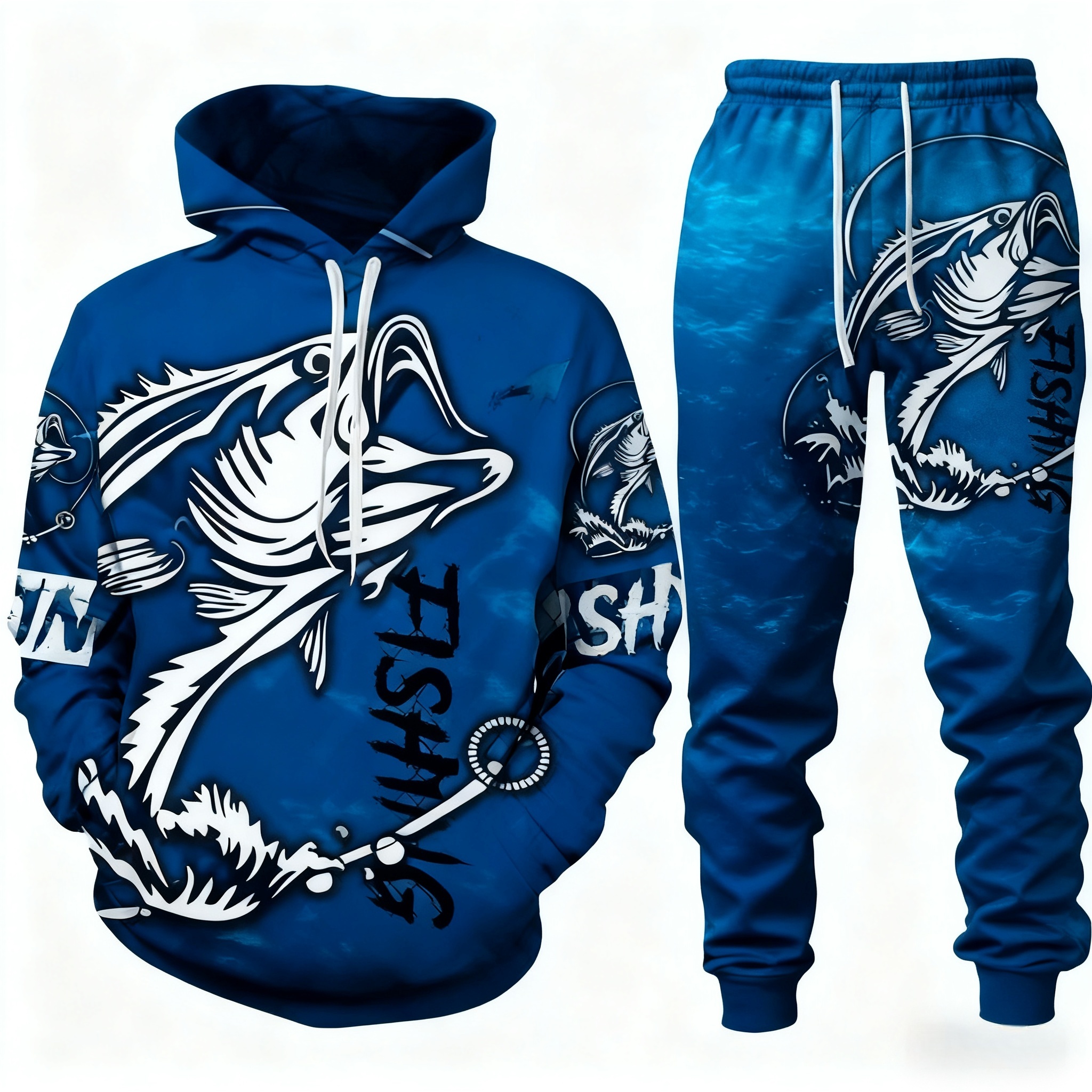Popular Bass Fishing 3D Print  - مراجعة Outdoor Hunting Outfit وسعره