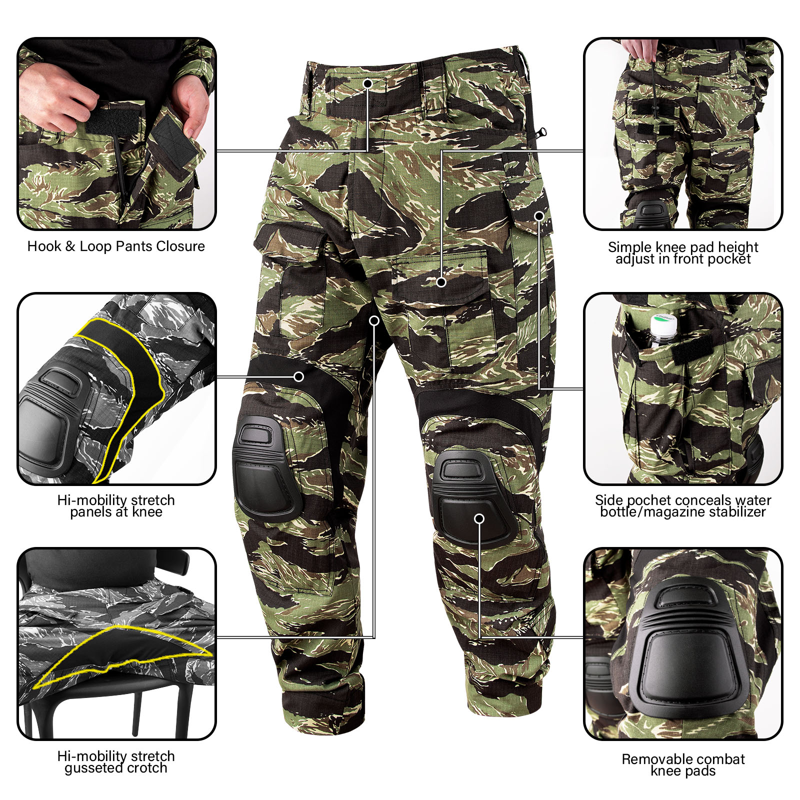 KRYDEX Combat Pants Tactical H - مراجعة Outdoor Hunting Pants Women وسعره