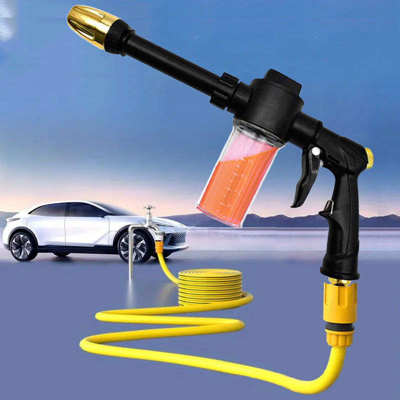 High Pressure Car Washing Wate - مراجعة Gun Cleaning Rod وسعره
