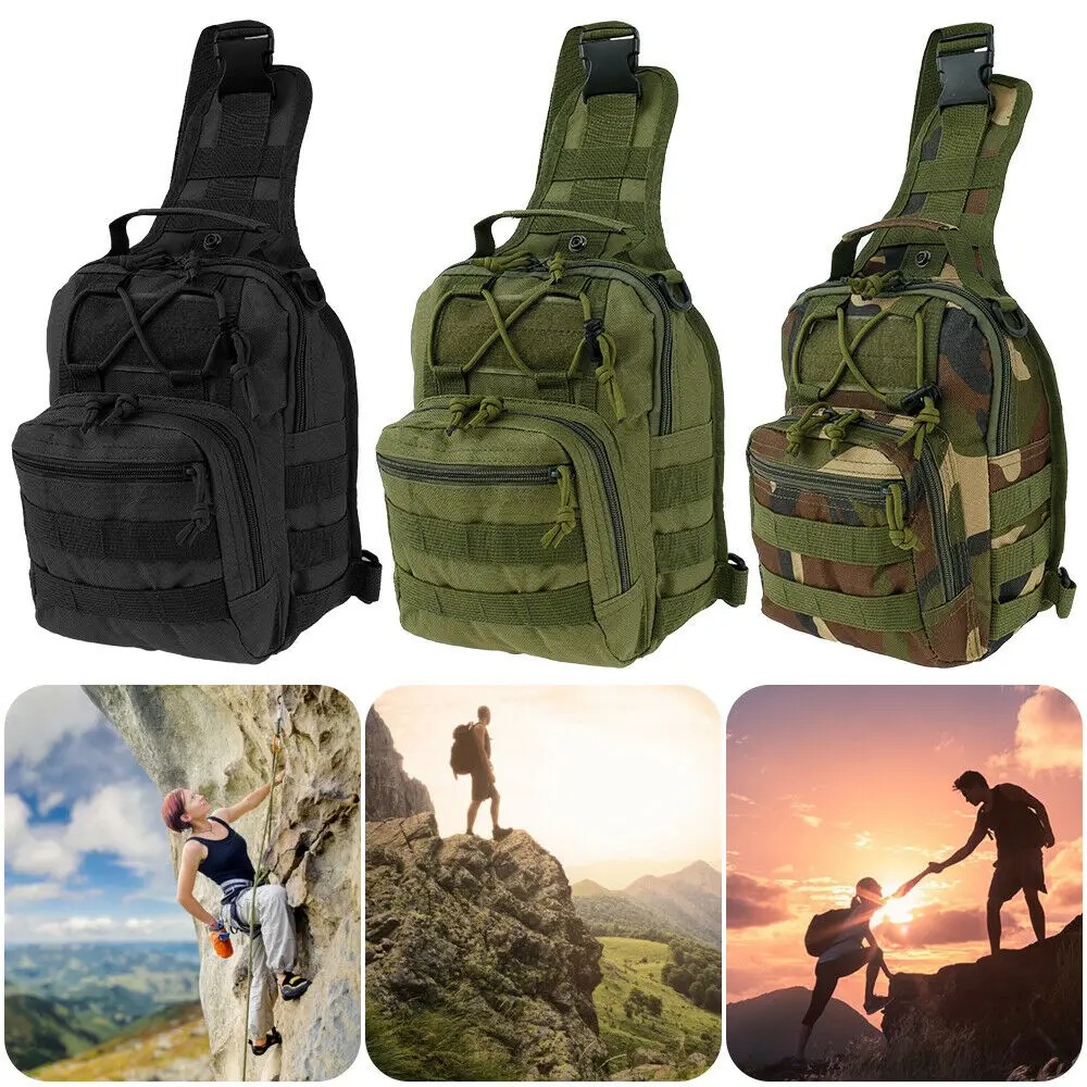 Waterproof Crossbody Chest Bag - مراجعة Outdoor Hunting Bike وسعره
