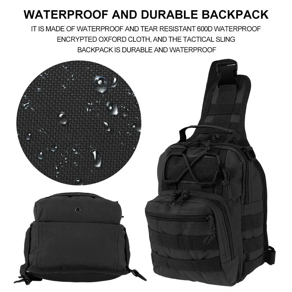 Waterproof Crossbody Chest Bag - مراجعة Outdoor Hunting Bike وسعره