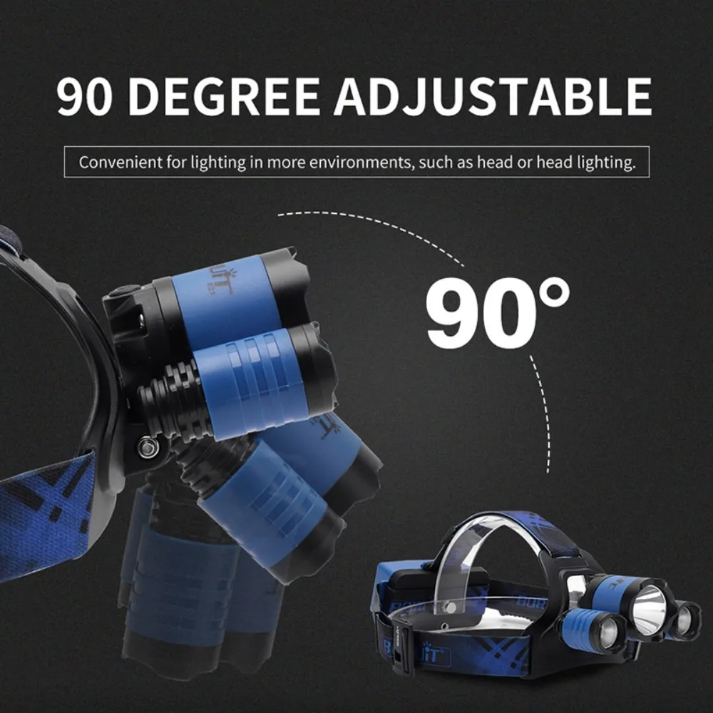 BORUiT B21 3000LM LED Headlamp - مراجعة Outdoor Hunting Bike وسعره