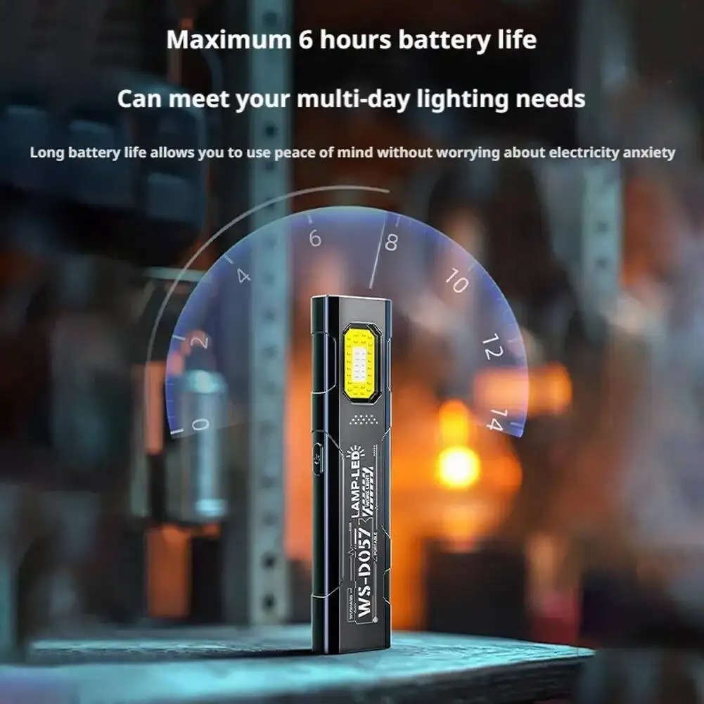Powerful Mini COB Keychain Fla - مراجعة Tactical Flashlight Rechargeable وسعره