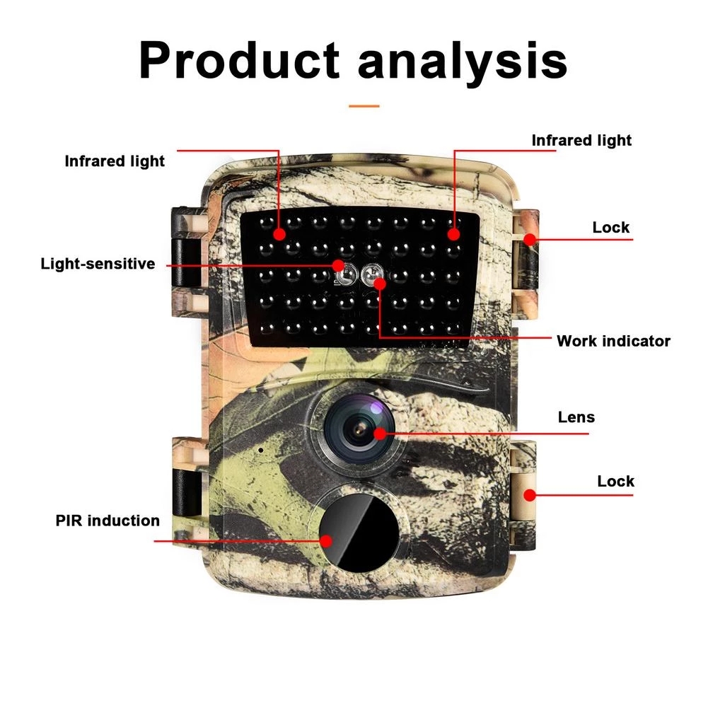 Mini Trail Hunting Camera PIR  - مراجعة Trail Camera Infrared وسعره