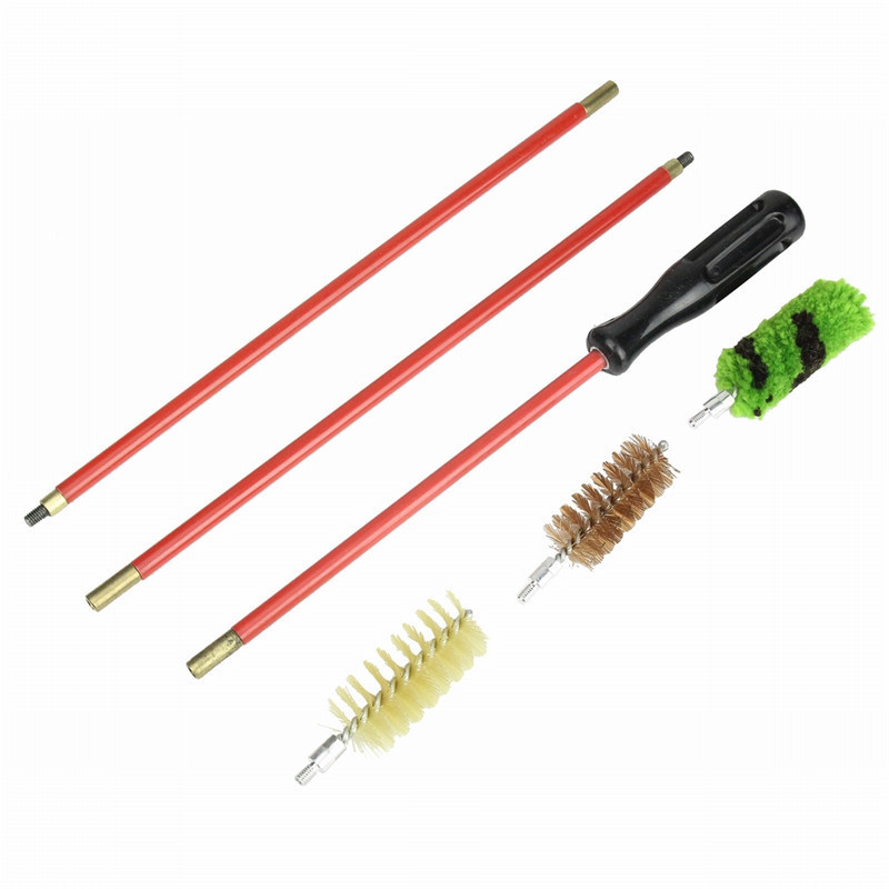 6pcs/Set 12 GA Gauge Gun Rifle - مراجعة Gun Cleaning Rod وسعره