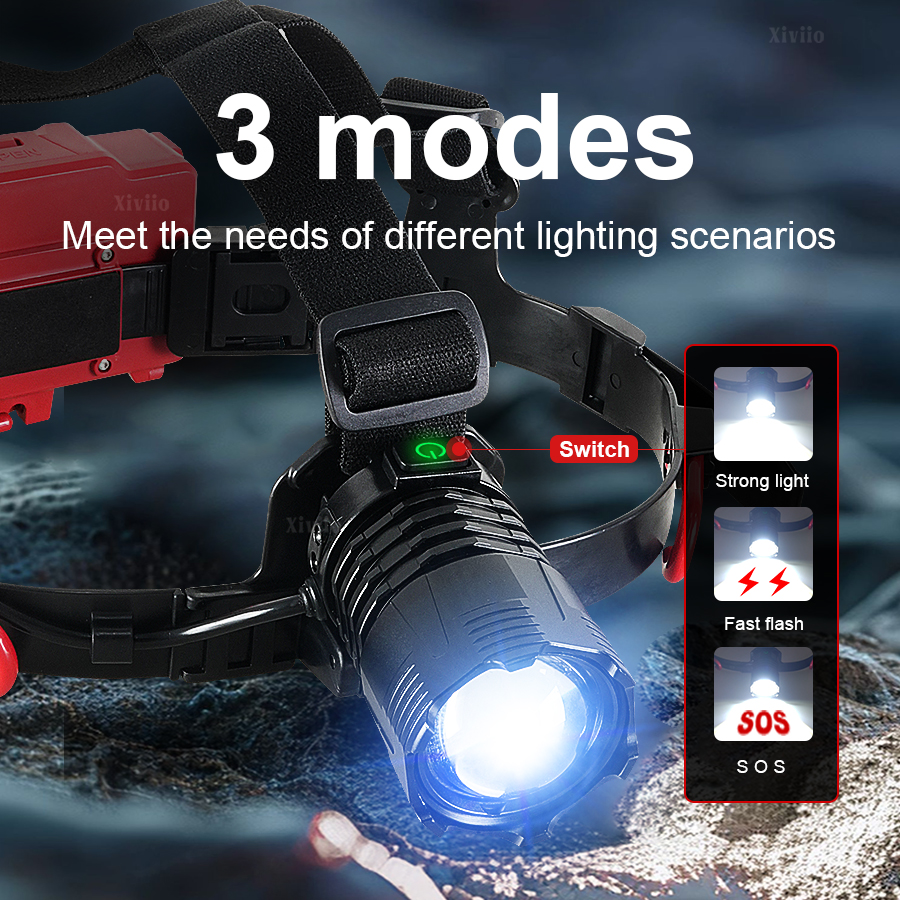Super Bright Rechargeable Head - مراجعة Headlamp Tactical Bright وسعره