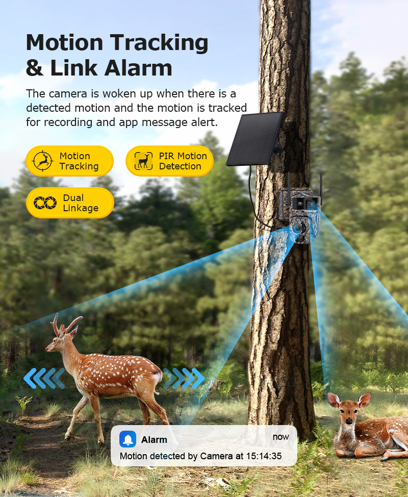 INQMEGA 4G Solar Trail Camera  - مراجعة Trail Camera Infrared وسعره