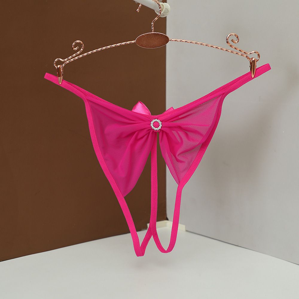 Women Cute Bow Mesh Lace Thong - مراجعة Bow Stringer Tool وسعره