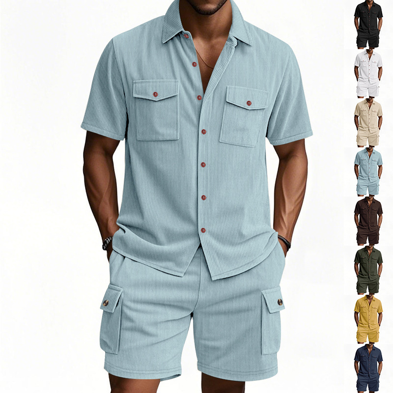 Men's Summer Corduroy Workwear - مراجعة Outdoor Hunting Outfit وسعره