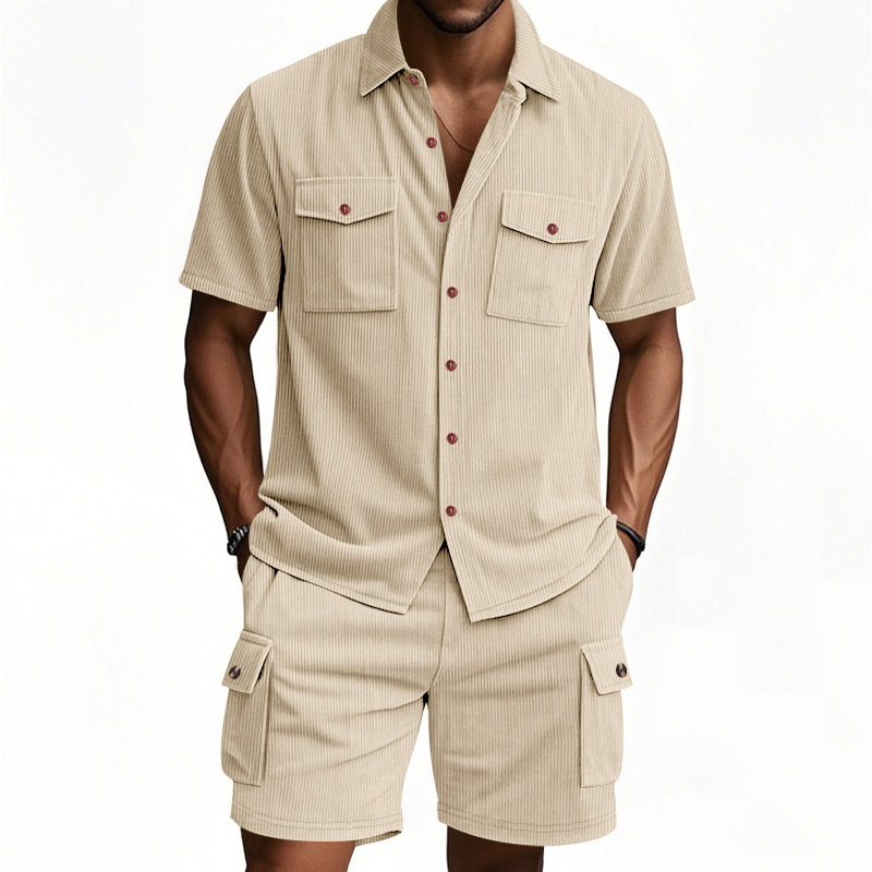 Men's Summer Corduroy Workwear - مراجعة Outdoor Hunting Outfit وسعره