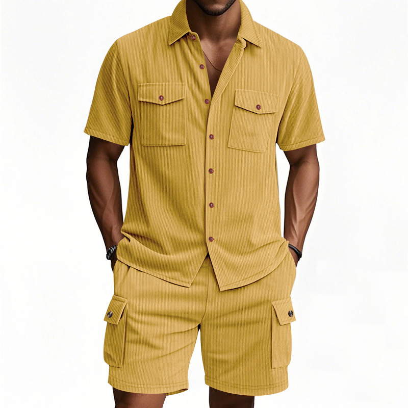 Men's Summer Corduroy Workwear - مراجعة Outdoor Hunting Outfit وسعره