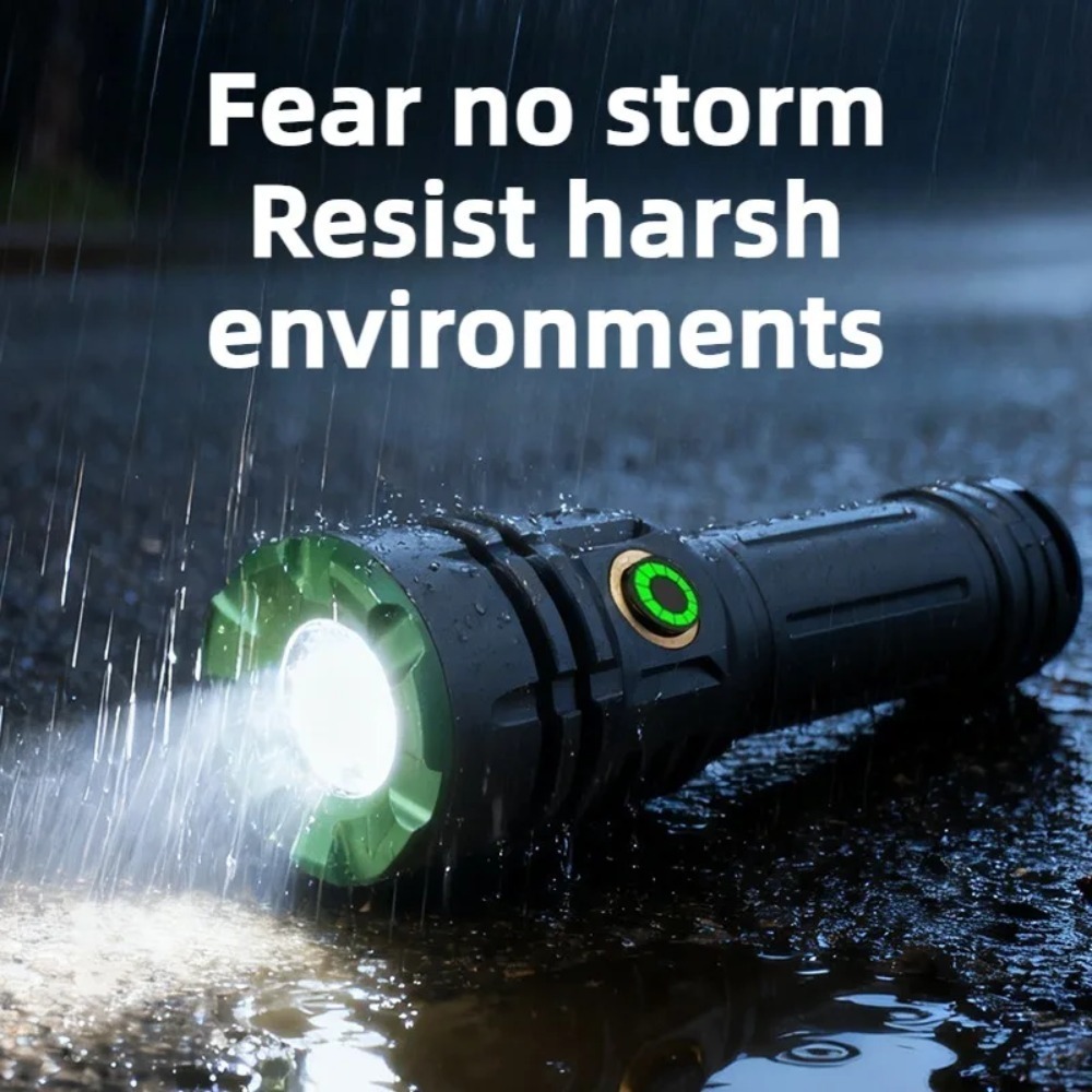 2000LM Super Bright Led Flashl - مراجعة Tactical Flashlight Rechargeable وسعره