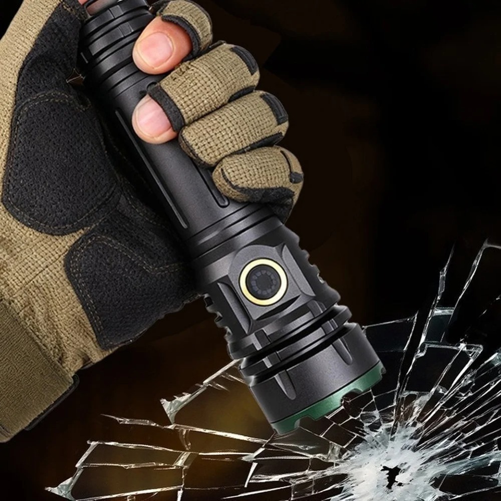2000LM Super Bright Led Flashl - مراجعة Tactical Flashlight Rechargeable وسعره