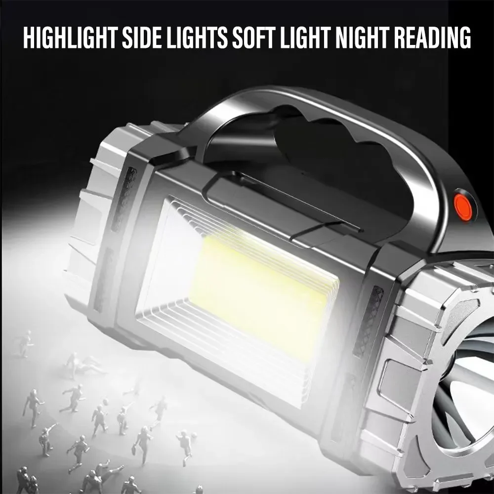New Upgrade Rechargeable High  - مراجعة Tactical Flashlight Rechargeable وسعره