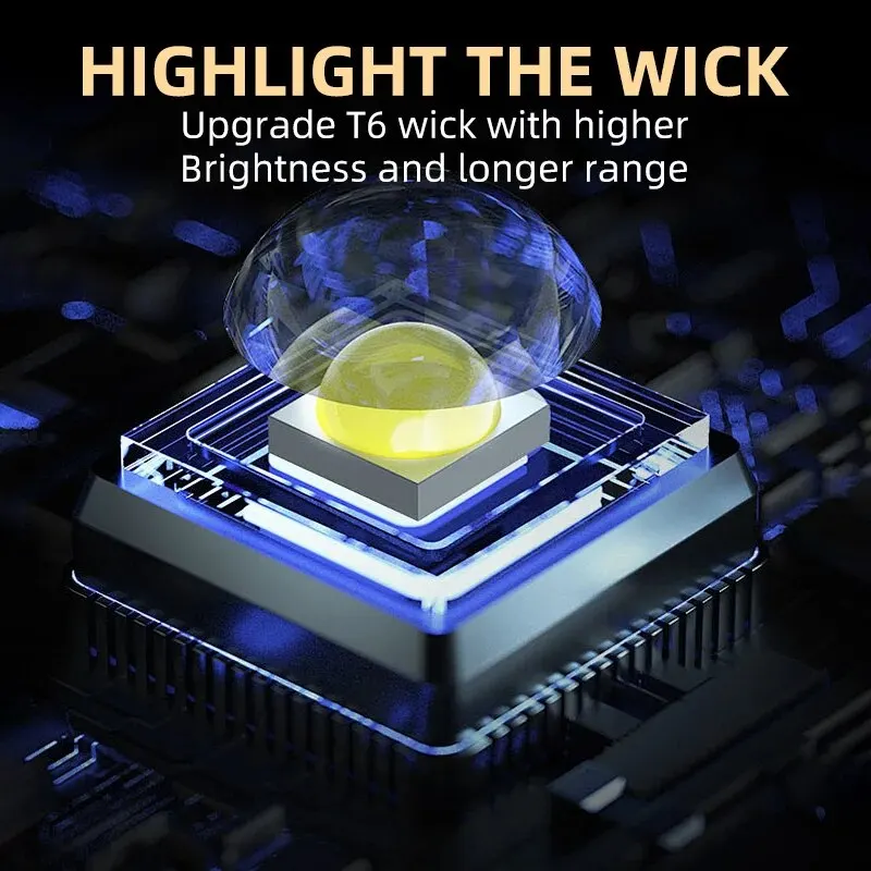 Portable Mini LED Handheld Fla - مراجعة Tactical Flashlight Rechargeable وسعره