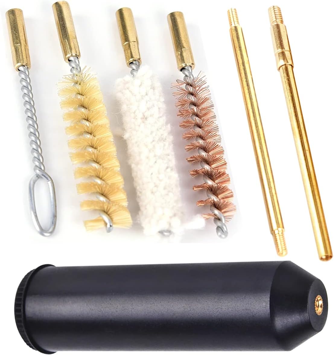 7PCs/ Set Pistols 9mm Cleaning - مراجعة Gun Cleaning Rod وسعره