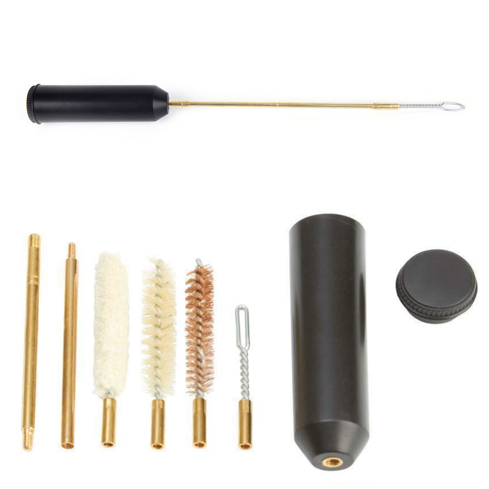 7PCs/ Set Pistols 9mm Cleaning - مراجعة Gun Cleaning Rod وسعره