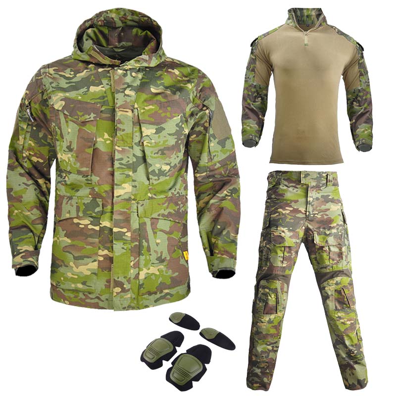 Men Outdoor Tactic Jacket+G3 P - مراجعة Outdoor Hunting Outfit وسعره
