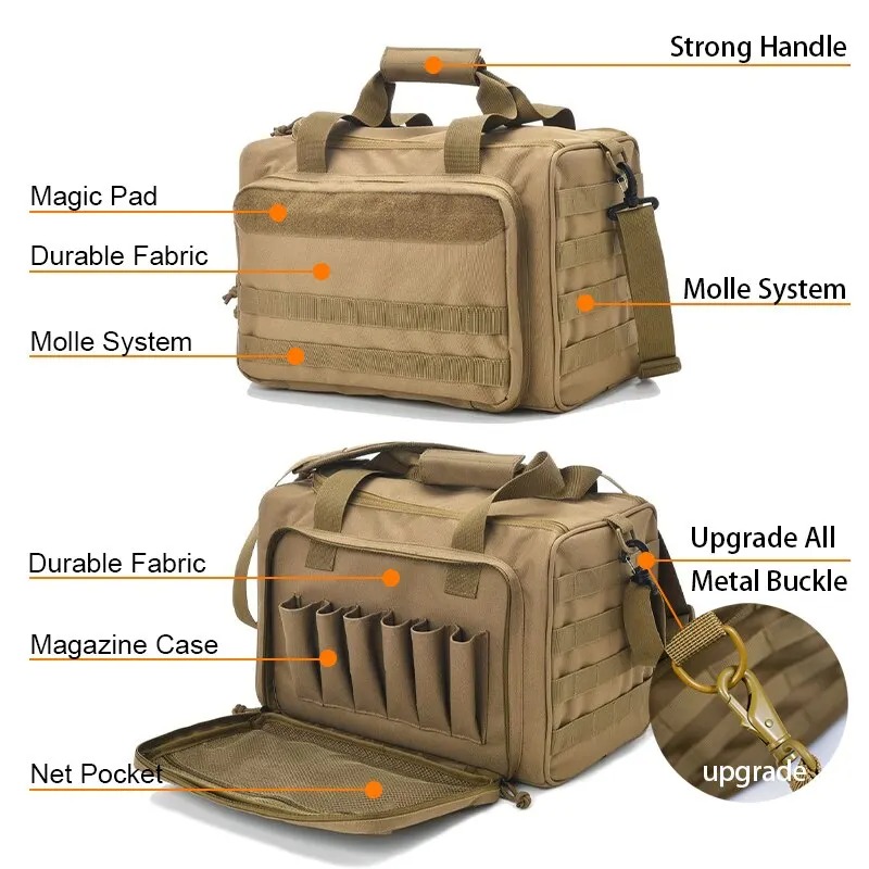 Gun Range Storage Bag with MOL - مراجعة Outdoor Hunting Equipment وسعره