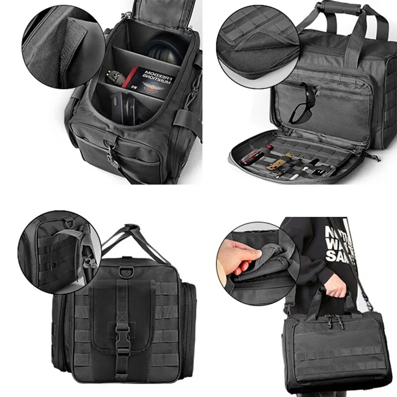 Gun Range Storage Bag with MOL - مراجعة Outdoor Hunting Equipment وسعره