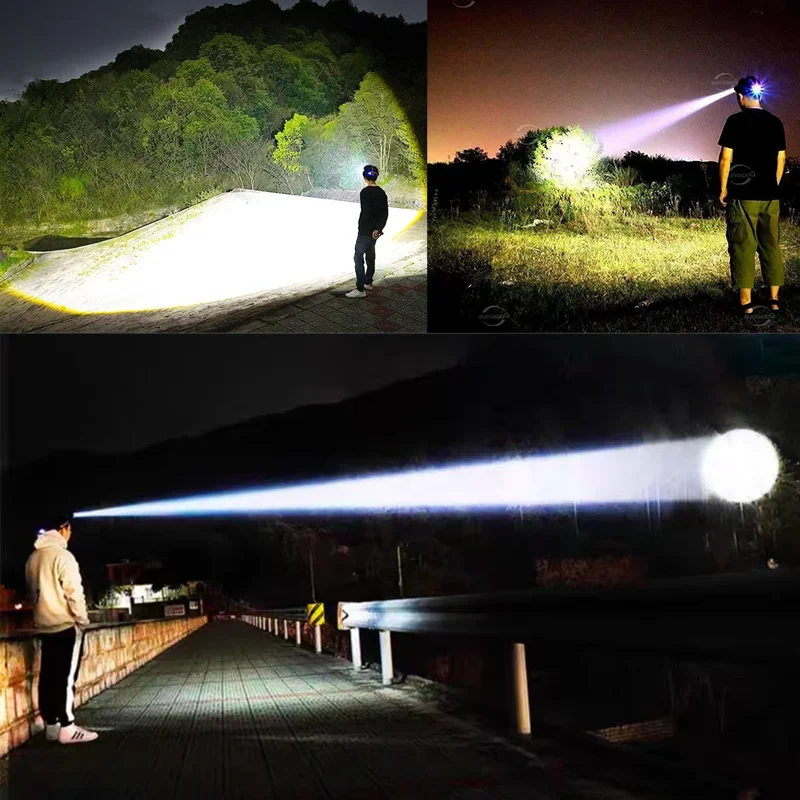 2026New High Power White Laser - مراجعة Headlamp Tactical Bright وسعره