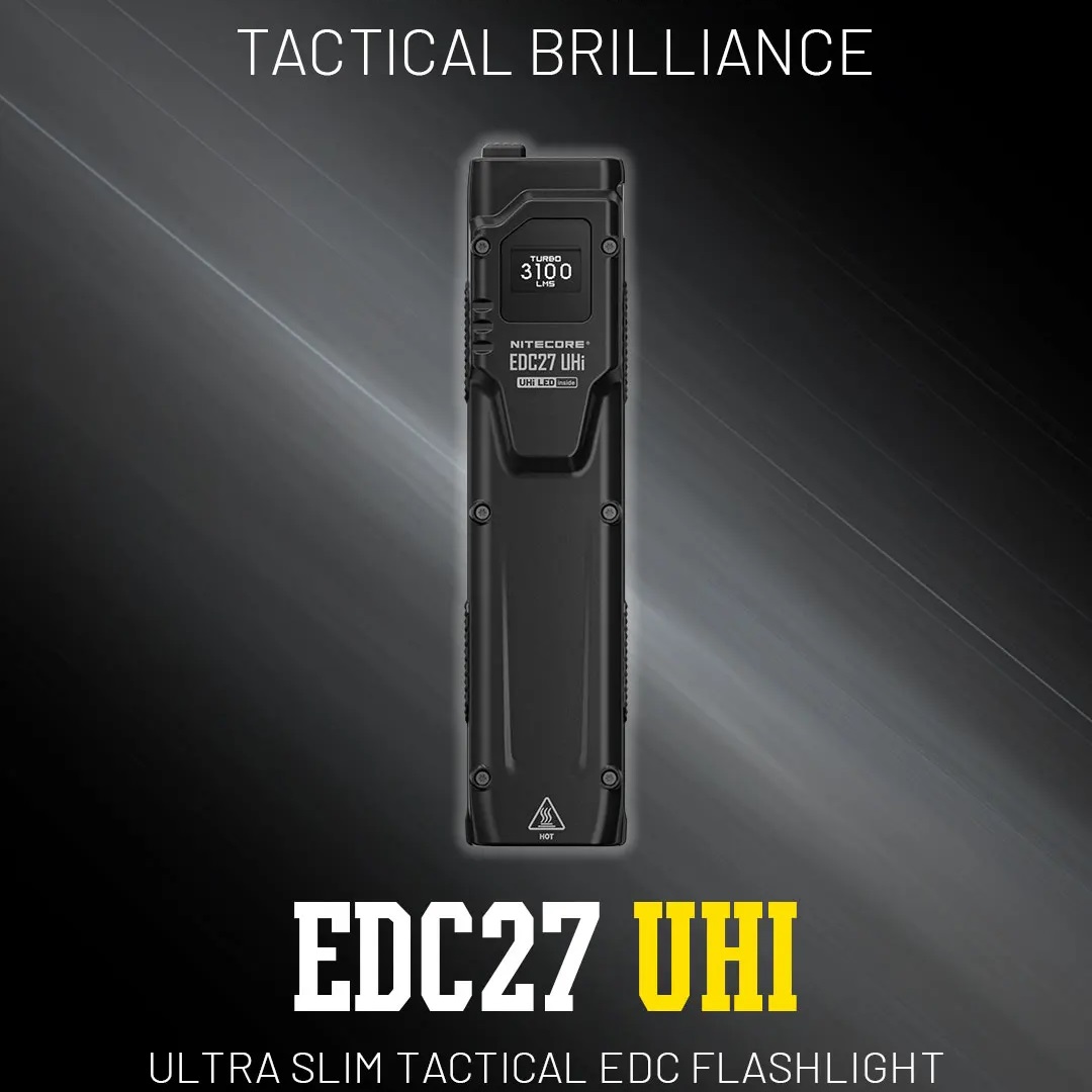 Convoy UHi Tactical EDC Flashl - مراجعة Tactical Flashlight Rechargeable وسعره