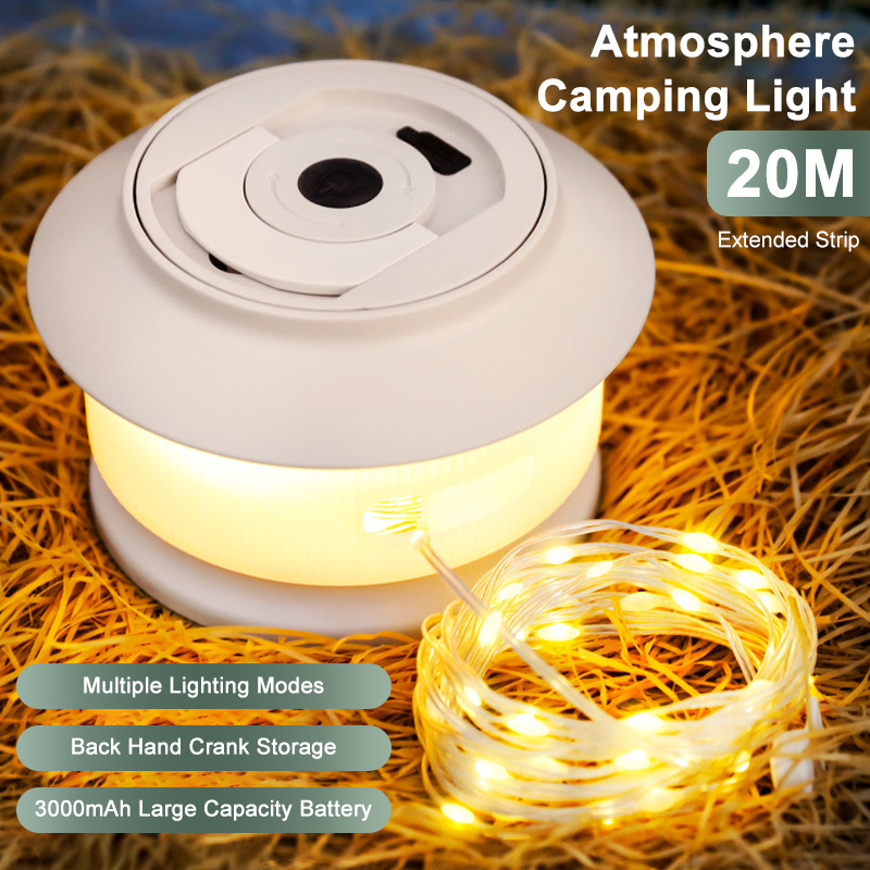 USB Rechargeable Camping Lamp  - مراجعة Outdoor Hunting Bike وسعره