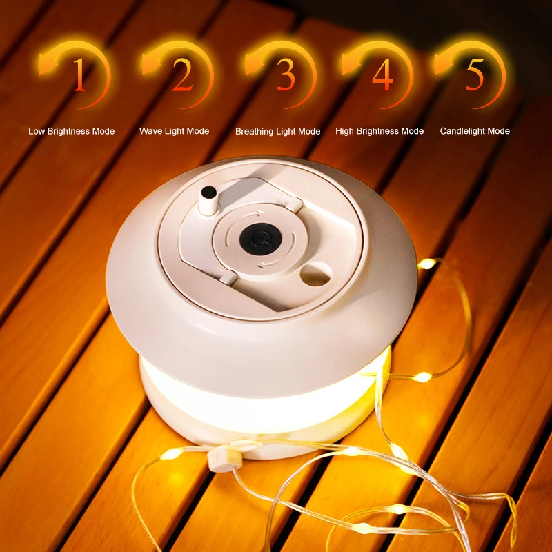 USB Rechargeable Camping Lamp  - مراجعة Outdoor Hunting Bike وسعره