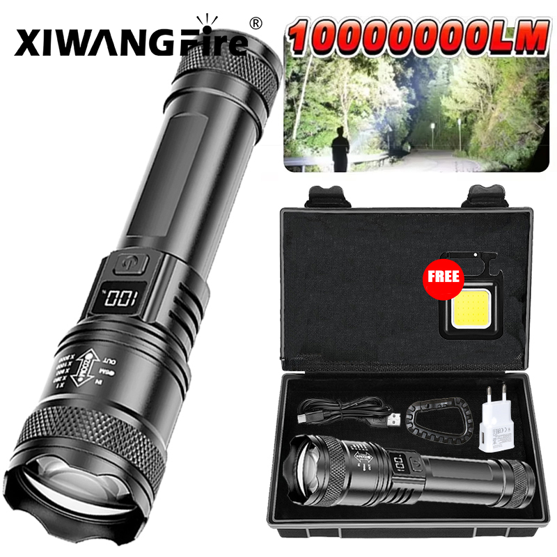 Ultra Bright LED Flashlight 20 - مراجعة Tactical Flashlight Rechargeable وسعره