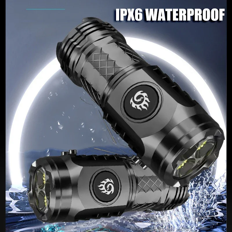 High Strong Power LED Flashlig - مراجعة Tactical Flashlight Rechargeable وسعره
