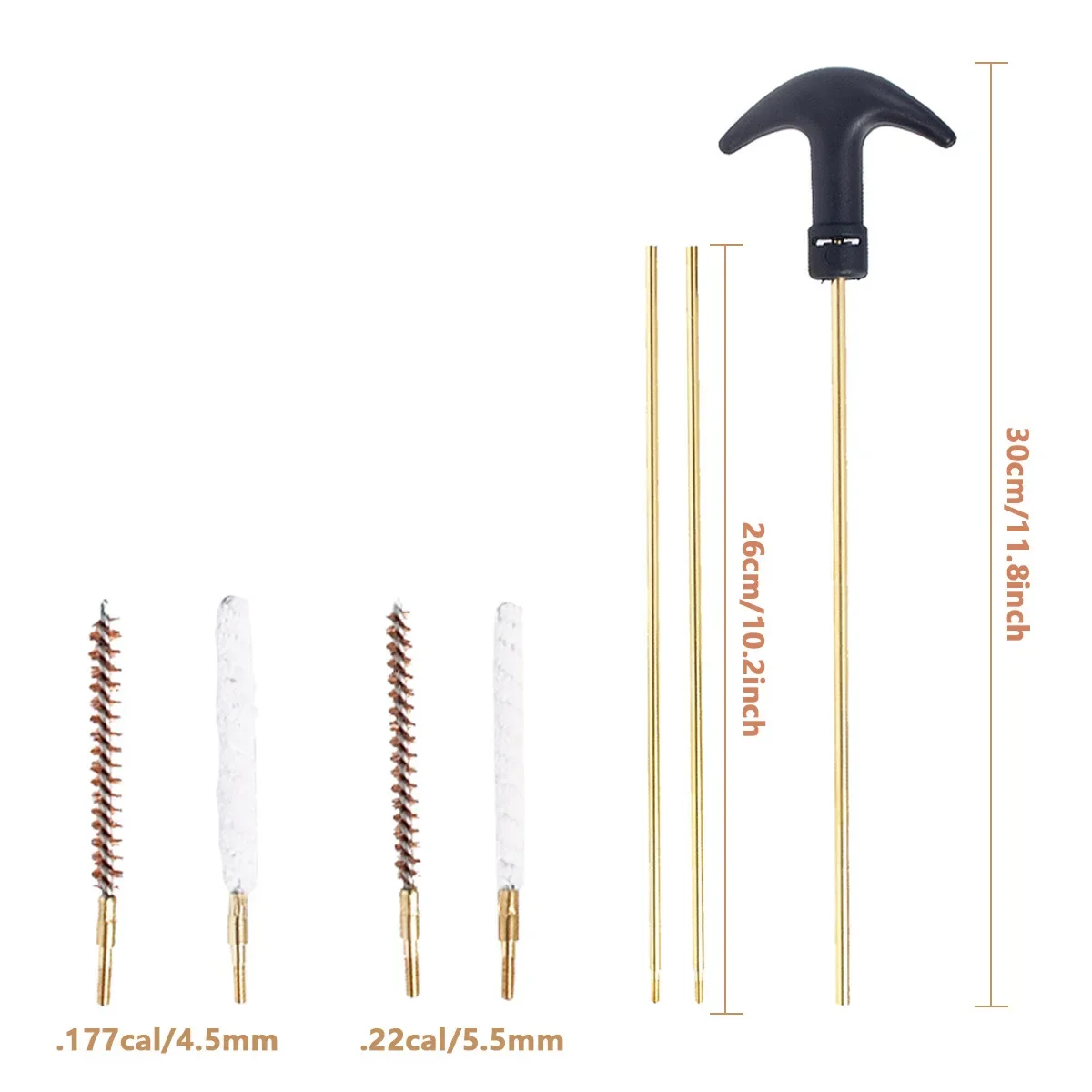 Airsoft Barrel Cleaning Kit Ri - مراجعة Gun Cleaning Rod وسعره